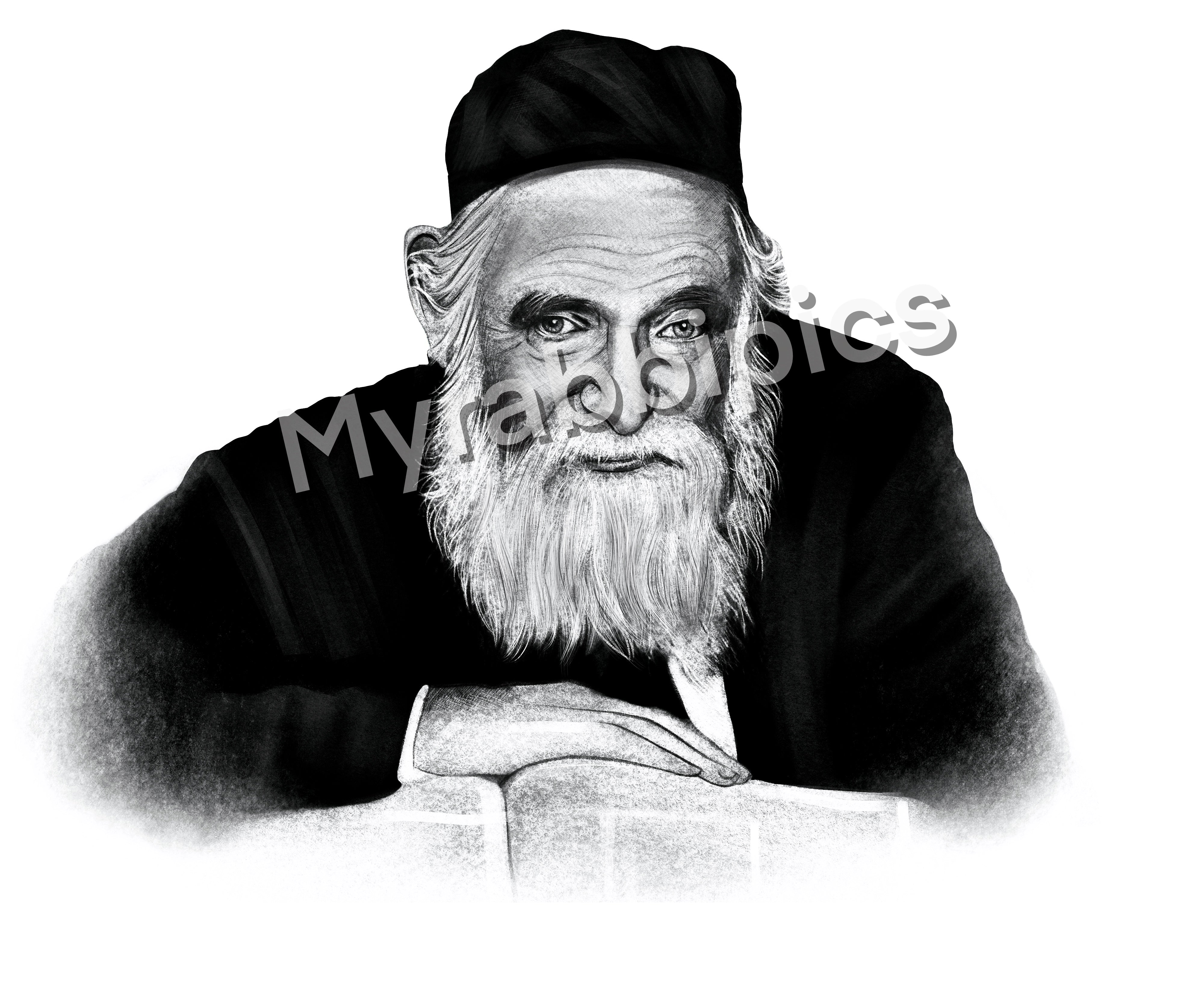 Rav Aharon Kotler Sketch – myrabbipics