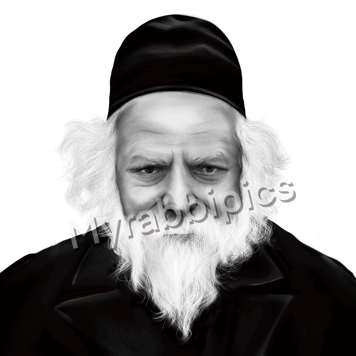 Boruch Rabinowitz Rav Boruch Ber Leibowitz B&W – myrabbipics